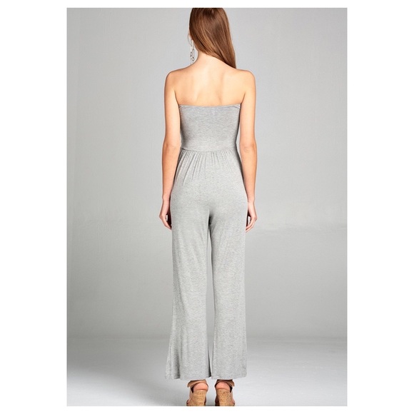 Erin Gray Strapless Jumpsuit - Picture 5 of 5
